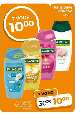 Trekpleister Palmolive douche aanbieding