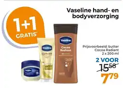 Trekpleister Vaseline Hand- en Bodyverzorging aanbieding