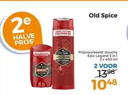 Trekpleister Old Spice aanbieding