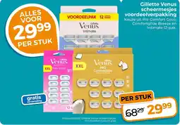 Trekpleister Gillette Venus Scheermesjes Voordeelverpakking aanbieding