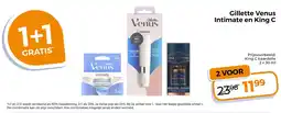 Trekpleister Gillette Venus Intimate en King C aanbieding