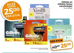 Trekpleister Gillette Gillette Venus Navulmesjes aanbieding
