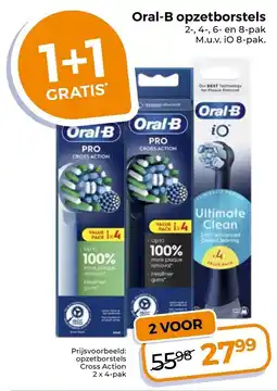 Trekpleister Oral-B Opzetborstels aanbieding