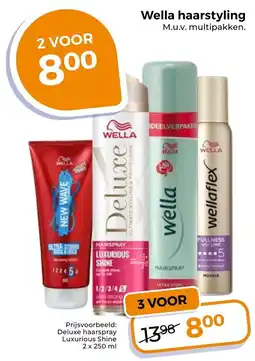 Trekpleister Wella Haarstyling aanbieding