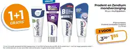 Trekpleister Prodent en Zendium Mondverzorging aanbieding