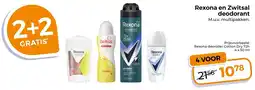 Trekpleister Rexona en Zwitsal Deodorant aanbieding