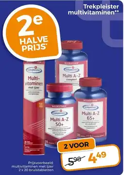 Trekpleister Trekpleister Multivitaminen aanbieding