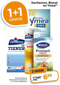 Trekpleister Davitamon, Bional en Ymea aanbieding
