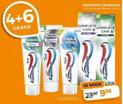 Trekpleister Aquafresh Tandpasta aanbieding