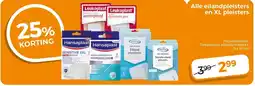 Trekpleister Leukoplast eilandpleisters en XL pleisters aanbieding