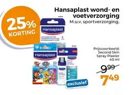 Trekpleister Hansaplast aanbieding