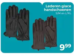 Trekpleister Lederen glace handschoenen aanbieding