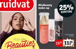 Kruidvat MCoBeauty make-up aanbieding