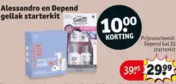 Kruidvat Alessandro en Depend gellak starterkit aanbieding