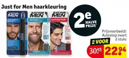 Kruidvat Just for Men haarkleuring aanbieding