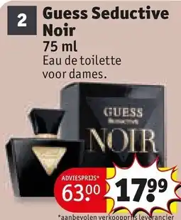 Kruidvat Guess Seductive Noir aanbieding