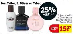 Kruidvat S. Oliver eau de toilette Life Time Women aanbieding