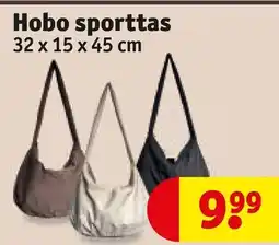Kruidvat Hobo sporttas aanbieding