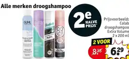Kruidvat droogshampoo aanbieding