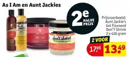 Kruidvat Aunt Jackies Gel Flaxseed Don't Shrink aanbieding