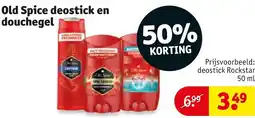 Kruidvat Old Spice deostick en douchegel aanbieding