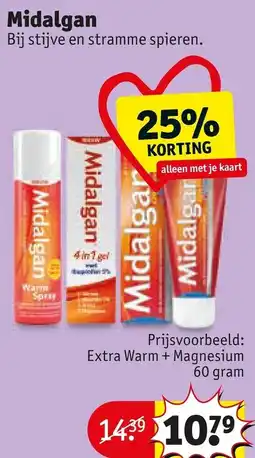 Kruidvat Midalgan aanbieding