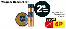 Kruidvat Vergulde Hand scheer aanbieding