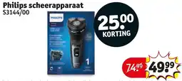 Kruidvat Philips scheerapparaat aanbieding