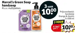 Kruidvat Marcel's Green Soap handzeep aanbieding