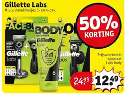 Kruidvat Gillette Labs aanbieding