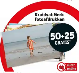 Kruidvat Kruidvat Merk fotoafdrukken aanbieding