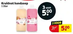 Kruidvat Kruidvat handzeep aanbieding