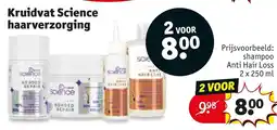 Kruidvat Kruidvat Science haarverzorging aanbieding