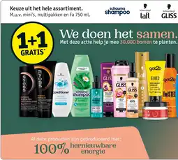 Kruidvat Shampoo en haarproducten aanbieding
