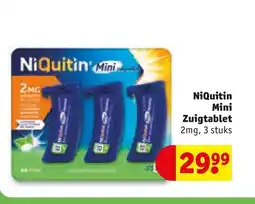 Kruidvat NiQuitin Mini Zuigtablet aanbieding