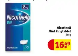 Kruidvat Nicotinell Mint Zuigtablet aanbieding