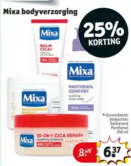 Kruidvat Mixa bodyverzorging aanbieding