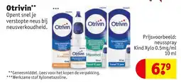Kruidvat Otrivin aanbieding