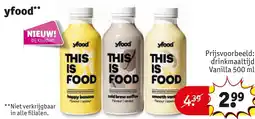 Kruidvat yfood aanbieding