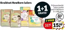 Kruidvat Kruidvat NewBorn luiers aanbieding