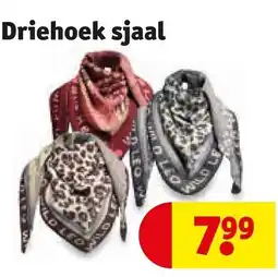 Kruidvat Driehoek sjaal aanbieding