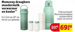 Kruidvat Momcozy draagbare moedermelk verwarmer en koeler aanbieding
