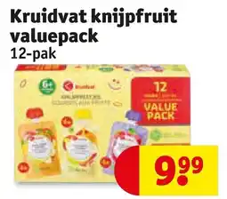 Kruidvat Kruidvat knijpfruit valuepack aanbieding