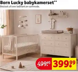 Kruidvat Born Lucky babykamerset aanbieding