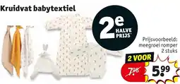 Kruidvat Kruidvat babytextiel aanbieding