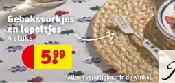 Kruidvat Gebaksvorkjes en lepeltjes aanbieding