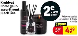 Kruidvat Kruidvat Home geur-assortiment Black line aanbieding