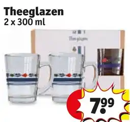 Kruidvat Theeglazen aanbieding