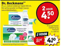 Kruidvat Dr. Beckmann aanbieding