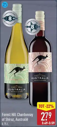 ALDI Forest Hill Chardonnay of Shiraz, Australië aanbieding